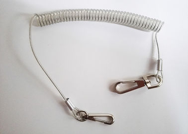 Bobina Lanyard Plastic Hook String Loop del cavo di colore di Pantone con due estremità