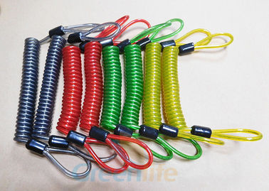 l'abitudine di plastica della cordicella della bobina di 3.0MM colora il rivestimento dell'unità di elaborazione con 2 estremità del ciclo della corda